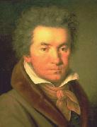 unknow artist Portrait de Ludwig van Beethoven en 1815 china oil painting artist